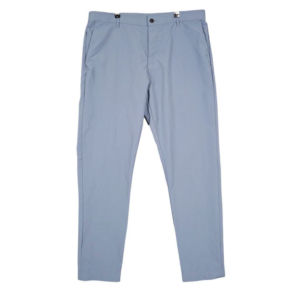 BANANA REPUBLIC Blue Slim Fit Performance Stretch Pants SIZE 38x32 ACTUAL 38x31